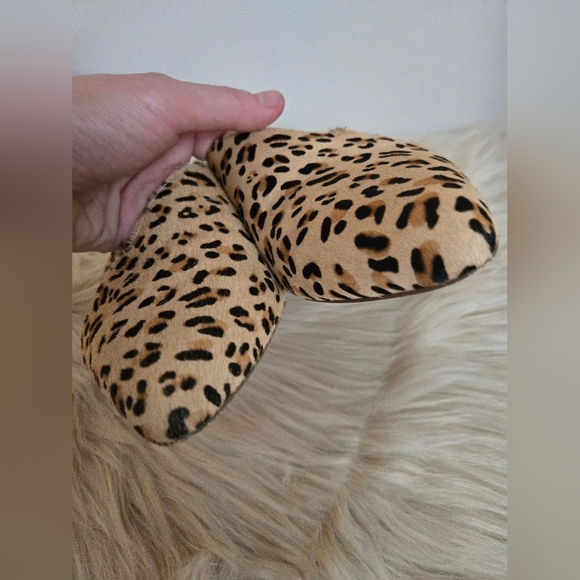 Matisse real leather leopard Print Mules classic | size 8.5 - Picture 4 of 9